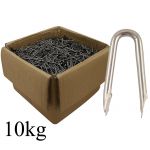 20mm x 2mm Galvanised Wire Staples 10kg Bulk Box